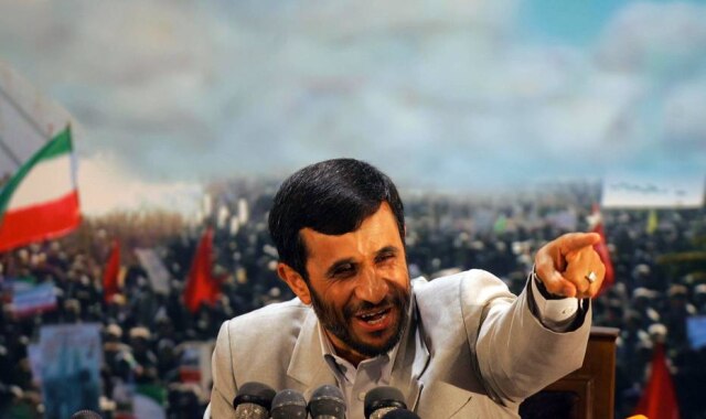 Armando Favaro/ Estadão Entrevista coletiva com o presidente do Irã, Mahmoud Ahmadinejad, Irã, 24/04/2006.Foto: Armando Favaro/ Estadão