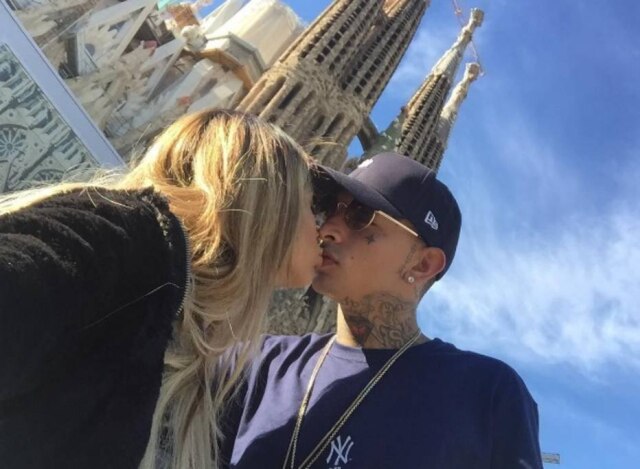 Instagram/lexaoficial Mc Guimê e Lexa durante viagem à Espanha.