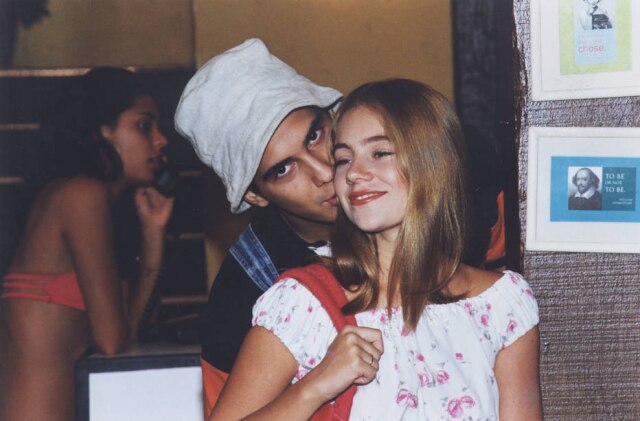 Nelson Di Rago / Globo O ator participou das cinco primeiras temporadas de 'Malhação', entre 1995 e 1999, como Mocotó. Na foto, está com Juliana Baroni, na temporada de 1999.