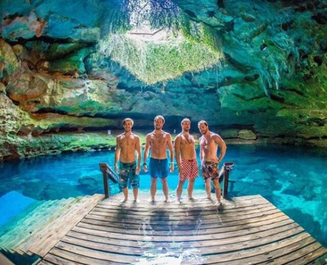 Instagram/@highonlife Youtubers morreram em cachoeira do Canadá.