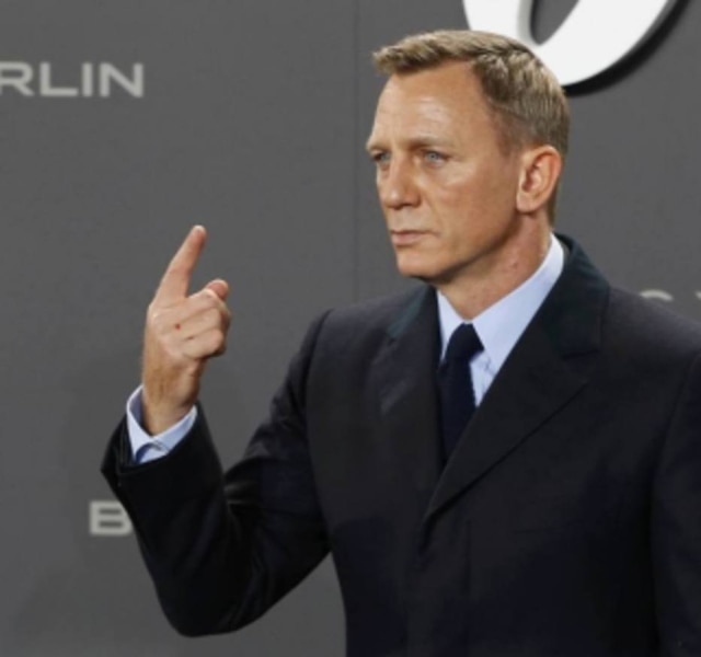Fabrizio Bensch/Reuters O ator Daniel Craig, que interpreta James Bond.