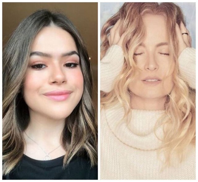 Instagram/@maisa; Instagram/@angelicaksy As apresentadoras Maisa Silva e Angélica.