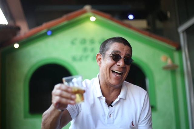 WILTON JUNIOR / ESTADÃO Cantor e compositor Zeca Pagodinho durante entrevista sobre seu disco "Mais Feliz"