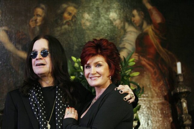 Mario Anzuoni/Reuters Ozzy e Sharon Osbourne em Beverly Hills, na Califórnia, em novembro de 2007.