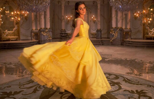 Reprodução Emma Watson na pele de 'Bela'.