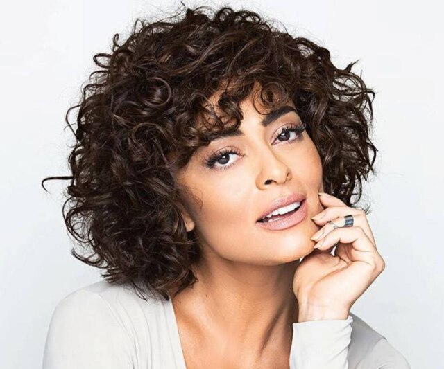 Reprodução/Instagram A atriz Juliana Paes passou a usar o seus fios cacheados