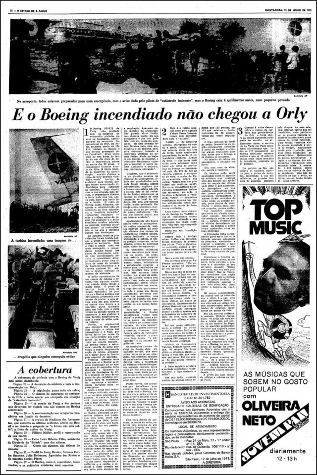 Acervo/Estadão O Estado de S.Paulo - 12/7/1973