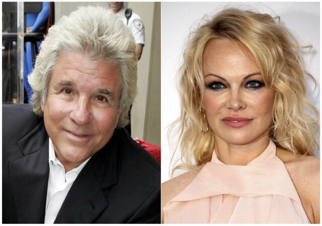 AP Photo Jon Peters, em foto de 2007, e Pamela Anderson, em foto de 2019.