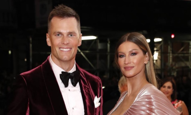 Andrew Kelly / Reuters Gisele Bündchen e Tom Brady.