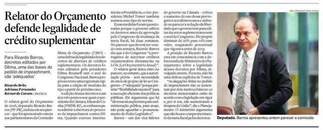 Acervo/Estadão >> Estadão - 15/12/2015
