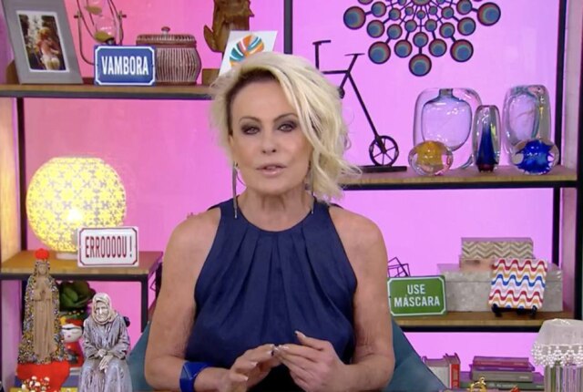 TV Globo A apresentadora do 'Mais Você', Ana Maria Braga