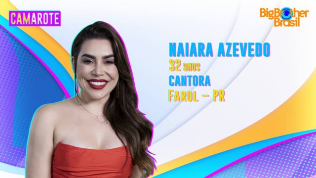 A cantora Naiara Azevedo está no 'BBB 22' 