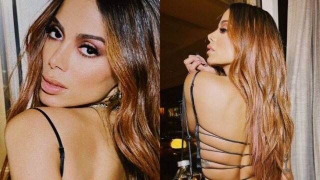 Instagram/@andrenicolau Anitta não compareceu à cerimônia do Grammy mas se apresentou em festa pós-premiação.