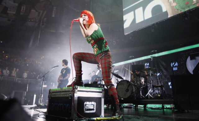 Reuters/Lucas Jackson Performance do Paramore durante o Z100 Jingle Ball, em Nova York, em dezembro de 2010.