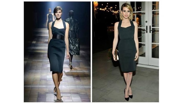 Divulgação Lanvin: O look fica mais elegante com os scarpins pretos