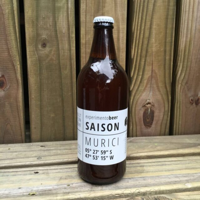 DIVULGAÇÃO Saison de Murici, segundo rótulo da Experimento Beer