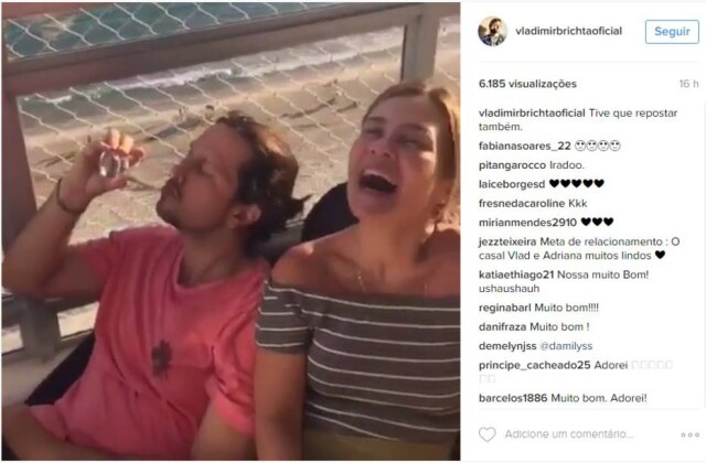 Reprodução/Instagram Casal está junto há mais de 10 anos