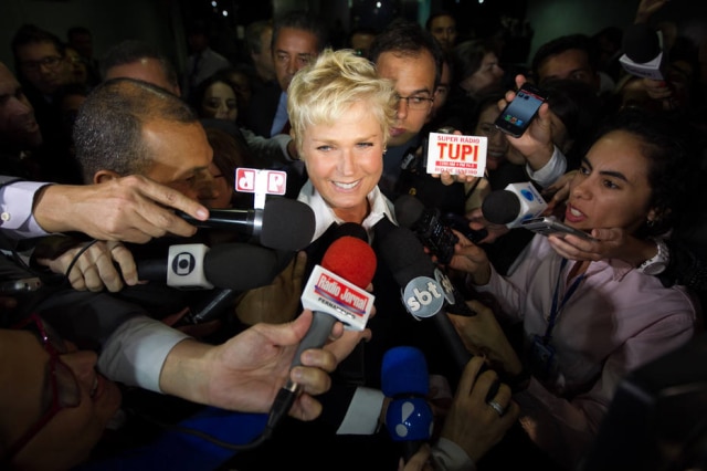 Ed Ferreira / Estadão A apresentadora Xuxa fez post no Facebook apoiando o juiz Sérgio Moro e recebeu críticas dos seus seguidores.