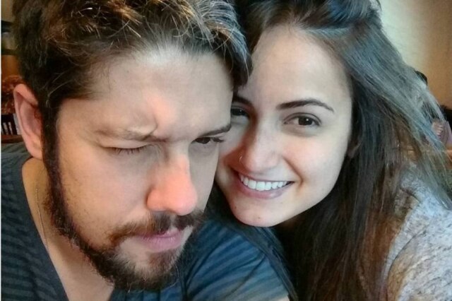 Instagram Phelipe Siani Os jornalistas da Rede Globo Phelipe Siani e Mari Palma