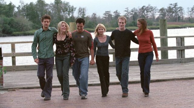 Sony Pictures Television/Divulgação Elenco da série 'Dawson's Creek'