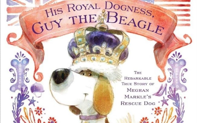 Reprodução Livro 'His Royal Dogness, Guy the Beagle: The Rebarkable True Story of Meghan Markle’s Rescue Dog' conta história do cachorro da duquesa de Sussex.