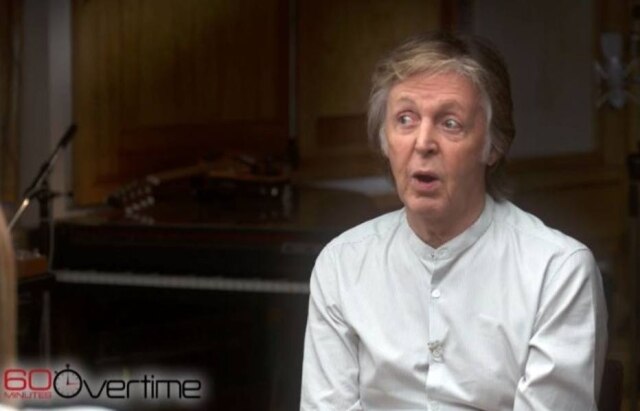 CBS O cantor e compositor Paul McCartney no programa 60 Minutes, da CBS.