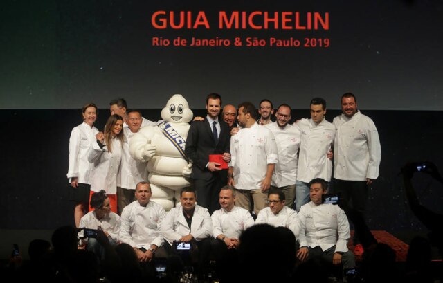 Chefs estrelados pela edição 2019 do Guia Michelin