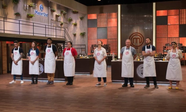 Carlos Reinis / Band / Divulgação Participantes do 3º episódio do 'MasterChef' em 2020