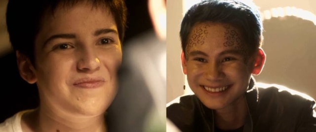 YouTube / Reprodução Blu del Barrio (esq.) e Ian Alexander (dir.) irão interpretar, respectivamente, os primeiros personagens não-binários e trans da franquia 'Star Trek'