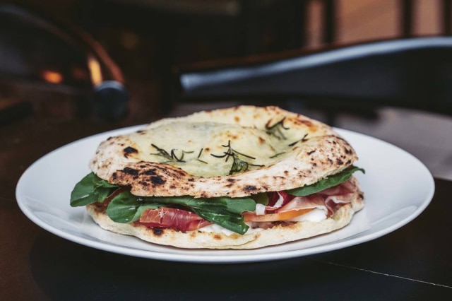 Gero Focaccia recheada no Gero Panini