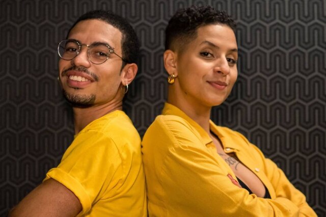 Letícia Aoki/Spotify Lucas Moura (criação e direção) e Stela Nesrine (dreção musical e sound designer)