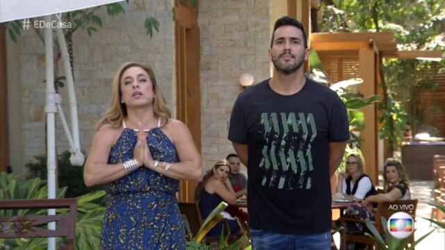 Globo O apresentador dividia do comando do 'É de Casa' com Cissa Guimarães até o fim de 2021, quando ela encerrou o contrato com a Globo.