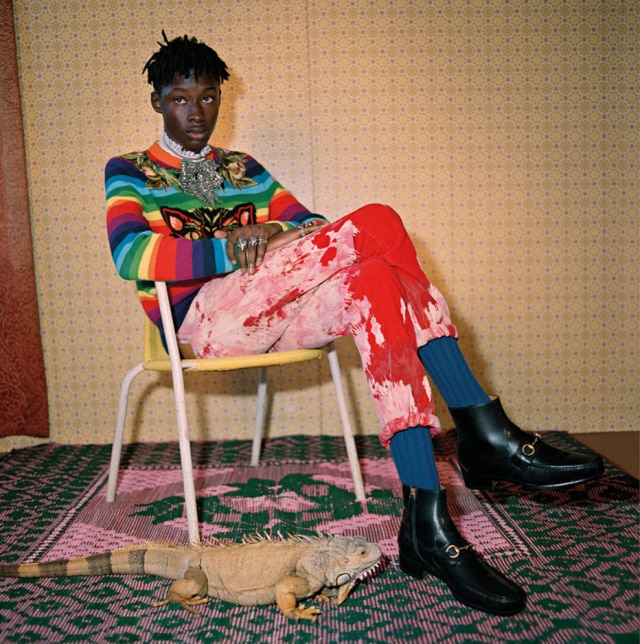 Glen Luchford/Gucci O casting da campanha é formado apenas por jovens negros