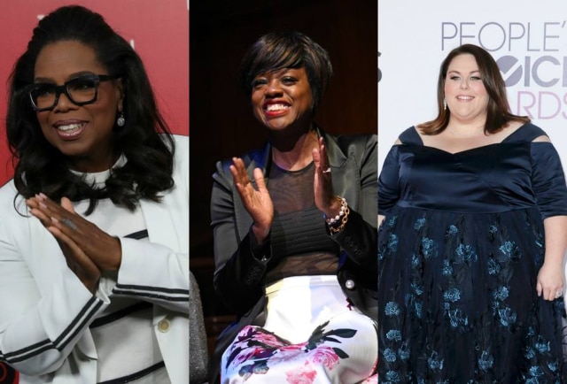 REUTERS/Shannon Stapleton | REUTERS/Faith Ninivaggi | REUTERS/Danny Moloshok Oprah, Viola Davis e Chrissy Metz estão entre os nomes