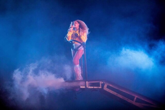 Kyle Grillot / AFP Apresentação de Beyoncé no Coachella foi sucesso de público e reações, tanto no offline quanto no online.
