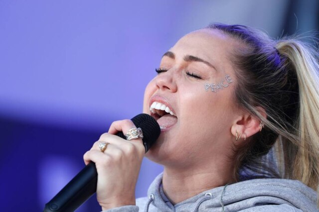 Jonathan Ernst/Reuters A cantora Miley Cyrus.