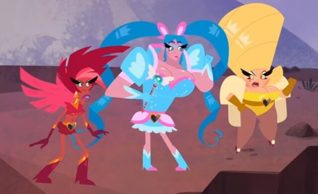 Reprodução de 'Super Drags' (2018) / Netflix Cena de 'Super Drags'