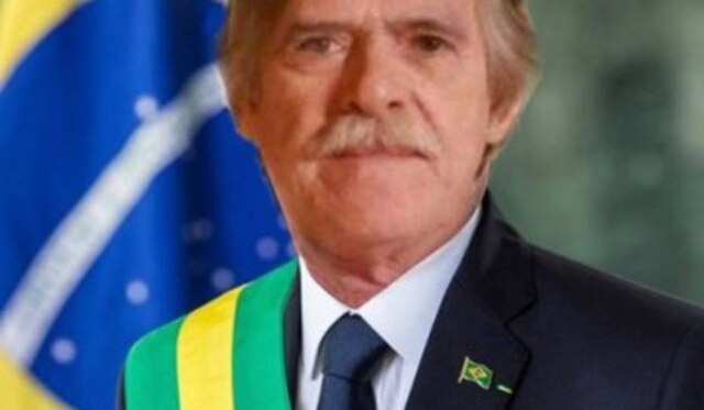 Twitter / @zehdeabreu Montagem compartilhada pelo ator José de Abreu.