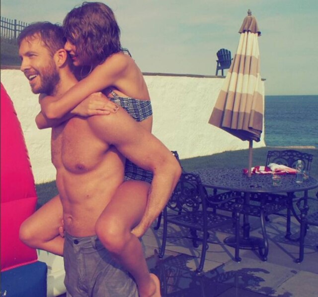 Reprodução/Instagram O relacionamento de Calvin e Taylor durou 15 meses.