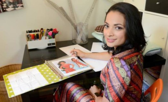 Divulgação A estilista brasileira Layana Aguilar desenhou o vestido da primeira princesa latina da Disney