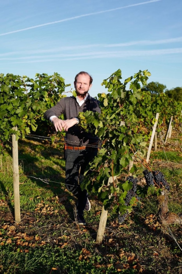 Divulgação O produtor Pierre Lurton, que faz vinhos em Entre-Deux-Mers, em Bordeaux