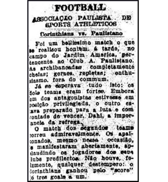Acervo/Estadão O Estado de S.Paulo - 09/9/1918