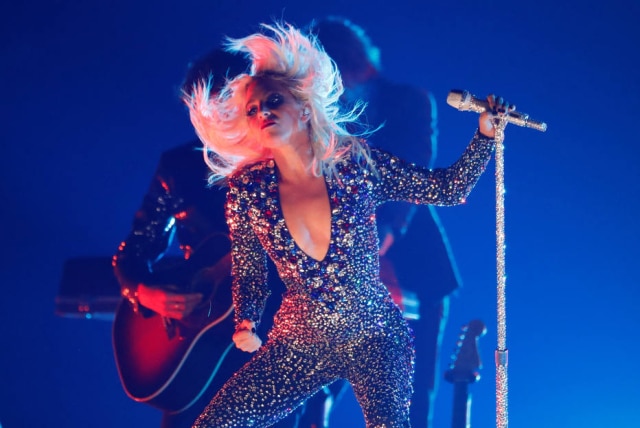 Mike Blake/Reuters Lady Gaga na 61ª edição do Grammy Awards, em Los Angeles, em fevereiro de 2019.