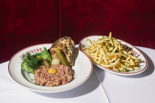 Bruno Geraldi Steak Tartare do Ici Bistrô.