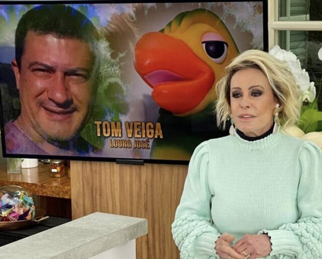 Instagram/@anamaria16 Ana Maria Braga e Tom Veiga, intérprete do Louro José, que morreu no último dia 1