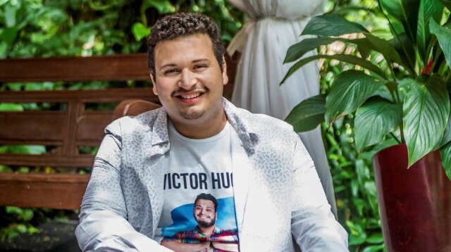 Cesar Alves/Globo/Divulgação Após ser diagnosticado com covid-19, Victor Hugo apresentou quadro de pneumonia e foi transferido para um leito de UTI