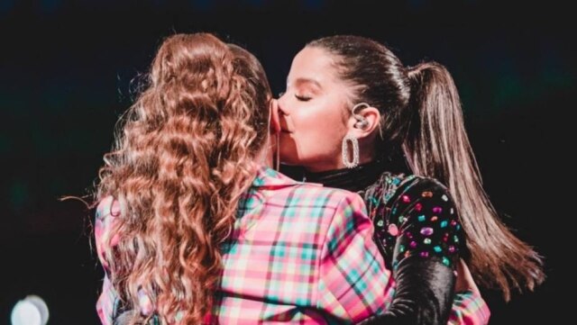 Instagram/@maraisa Maiara e Maraisa em show na cidade de Barreiras, na Bahia.