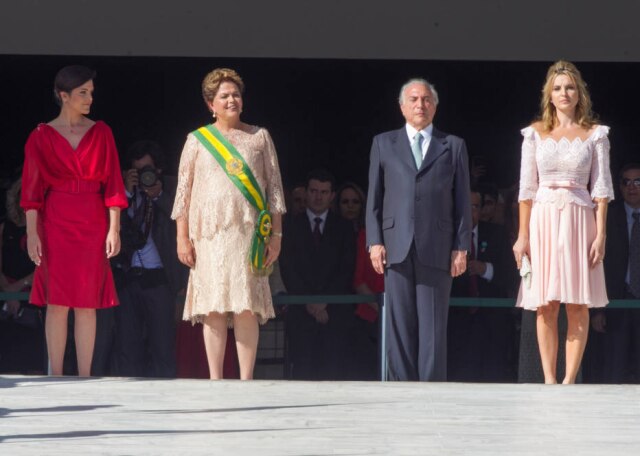 Ed Ferreira/Estadão Estilista afirma que a roupa da posse demorou dez dias para ser confeccionada
