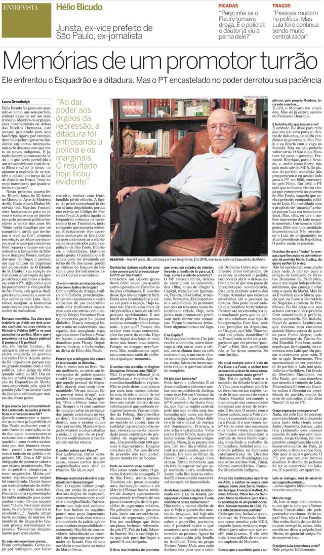 Acervo/Estadão O Estado de S.Paulo - 19/11/2006