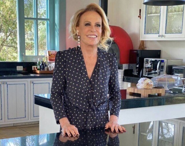 Instagram/@anamaria16 A apresentadora Ana Maria Braga